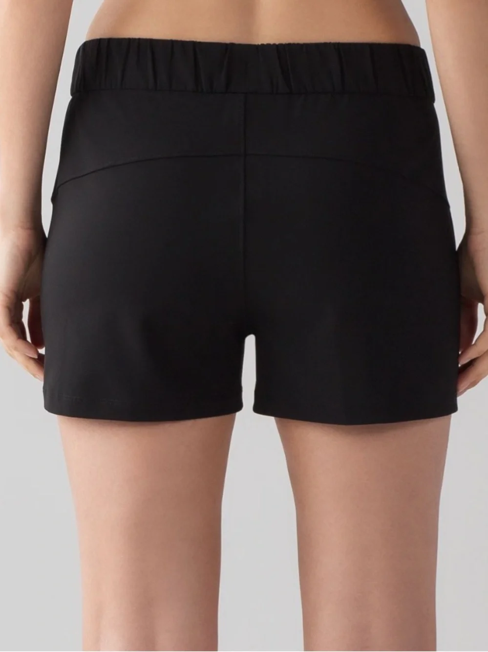 Lululemon On The Fly Short Black Woven
